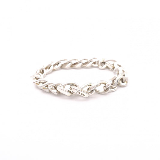 TIFFANY&Co. Tiffany Forge Link Medium Bracelet, 925 silver