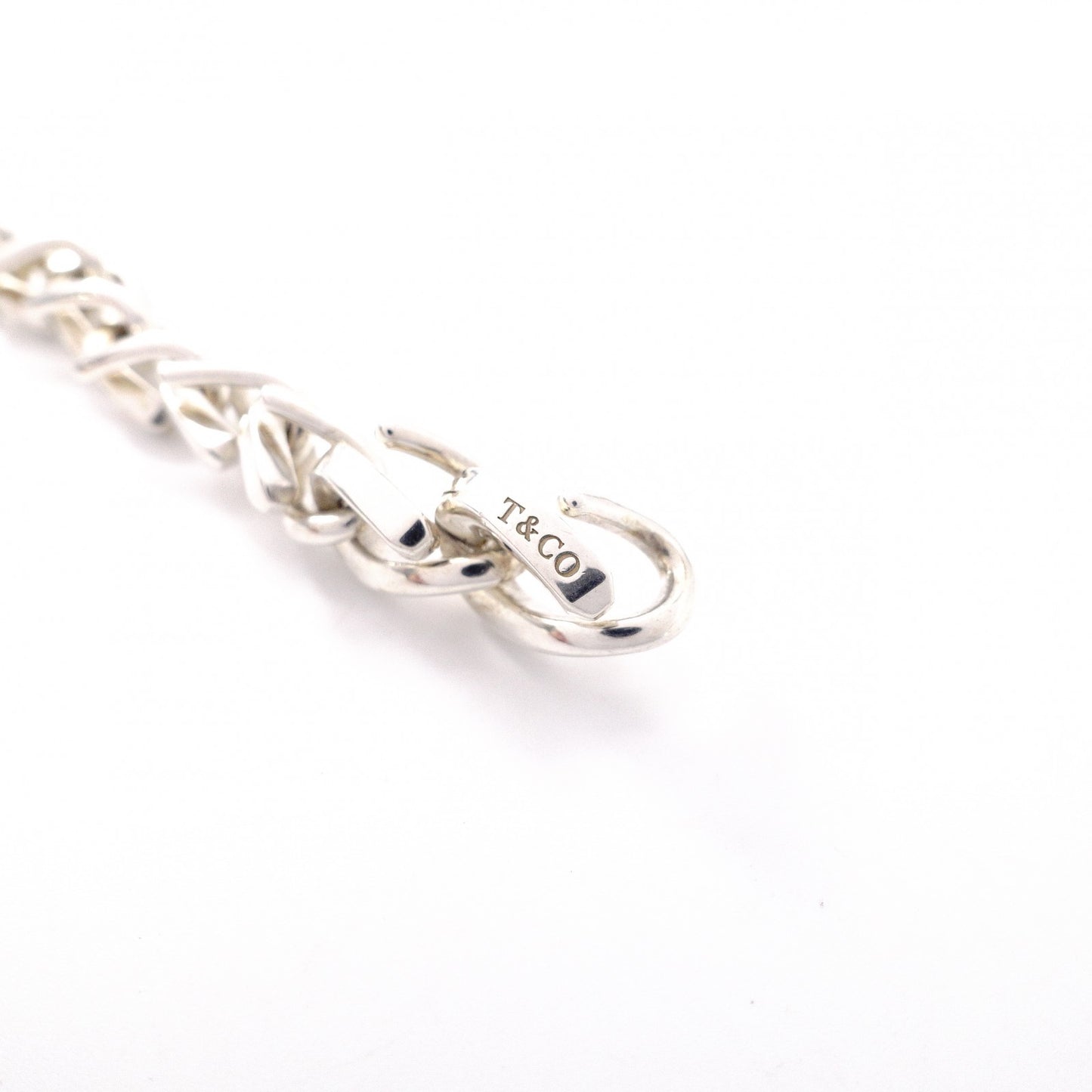 TIFFANY&Co. Tiffany Forge Link Medium Bracelet, 925 silver
