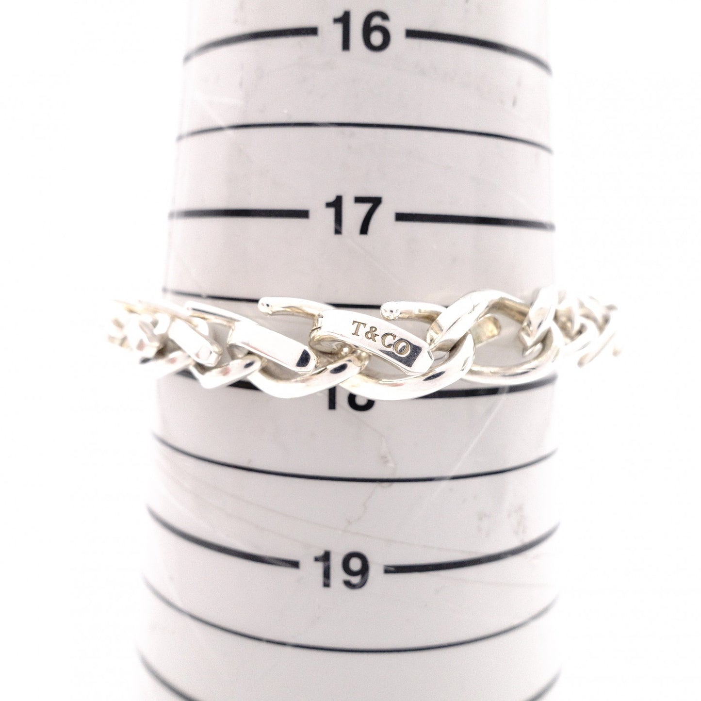 TIFFANY&Co. Tiffany Forge Link Medium Bracelet, 925 silver