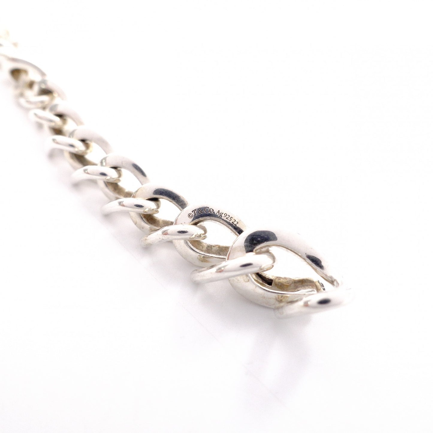 TIFFANY&Co. Tiffany Forge Link Medium Bracelet, 925 silver