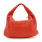Bottega Veneta Intrecciato Shoulder Bag, Leather, Orange, Hobo