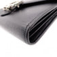 GUCCI Dionysus Shoulder Bag, Leather, Black with Silver Hardware