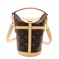 LOUIS VUITTON Monogram Duffle Bag M43587 Shoulder Bag 2-Way Handbag Brown Tone R801719