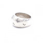CHANEL Ring, 925 sterling silver, size 54 / 14, approx. 15g, logo