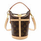 LOUIS VUITTON Monogram Duffle Bag M43587 Shoulder Bag 2-Way Handbag Brown Tone R801719