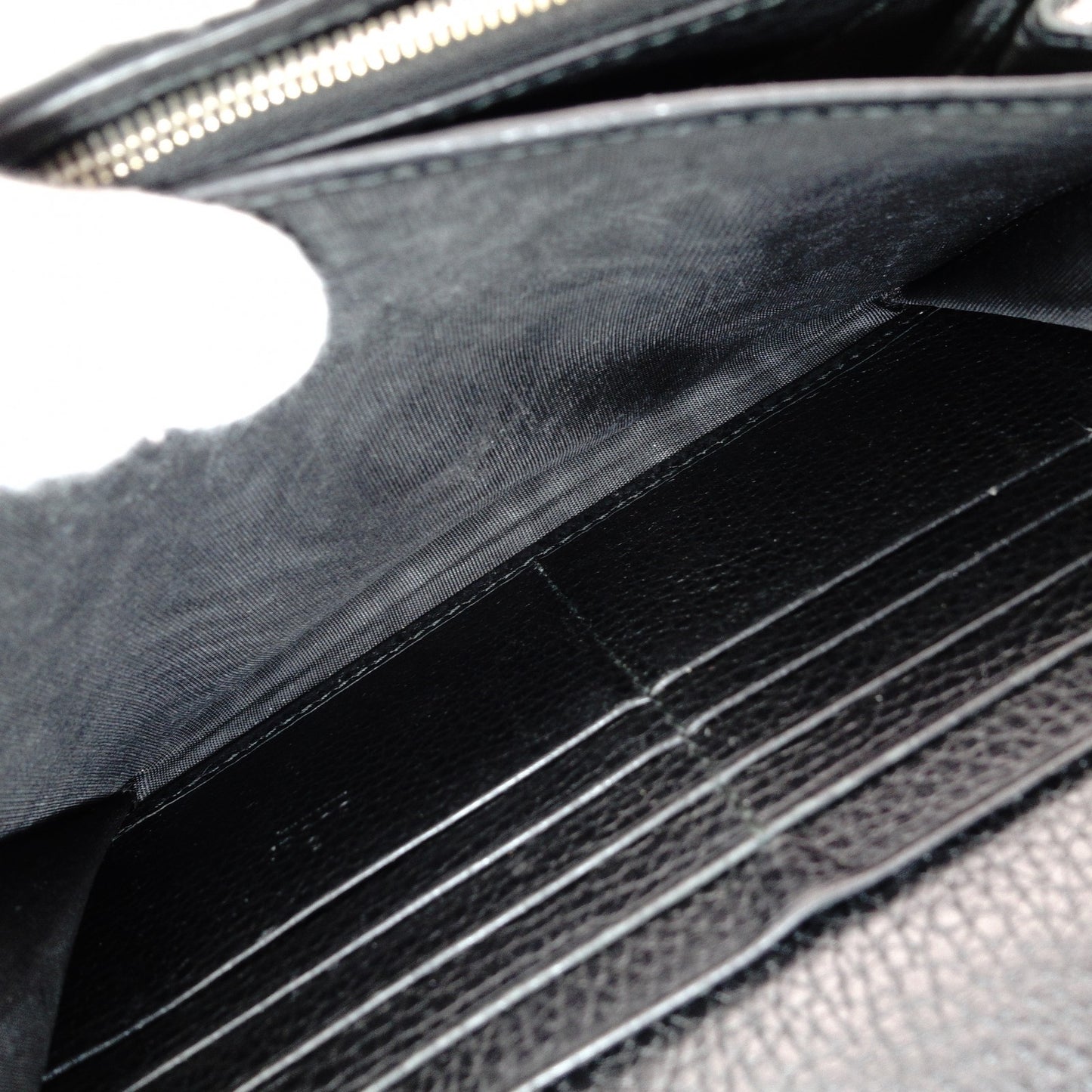 GUCCI Dionysus Shoulder Bag, Leather, Black with Silver Hardware