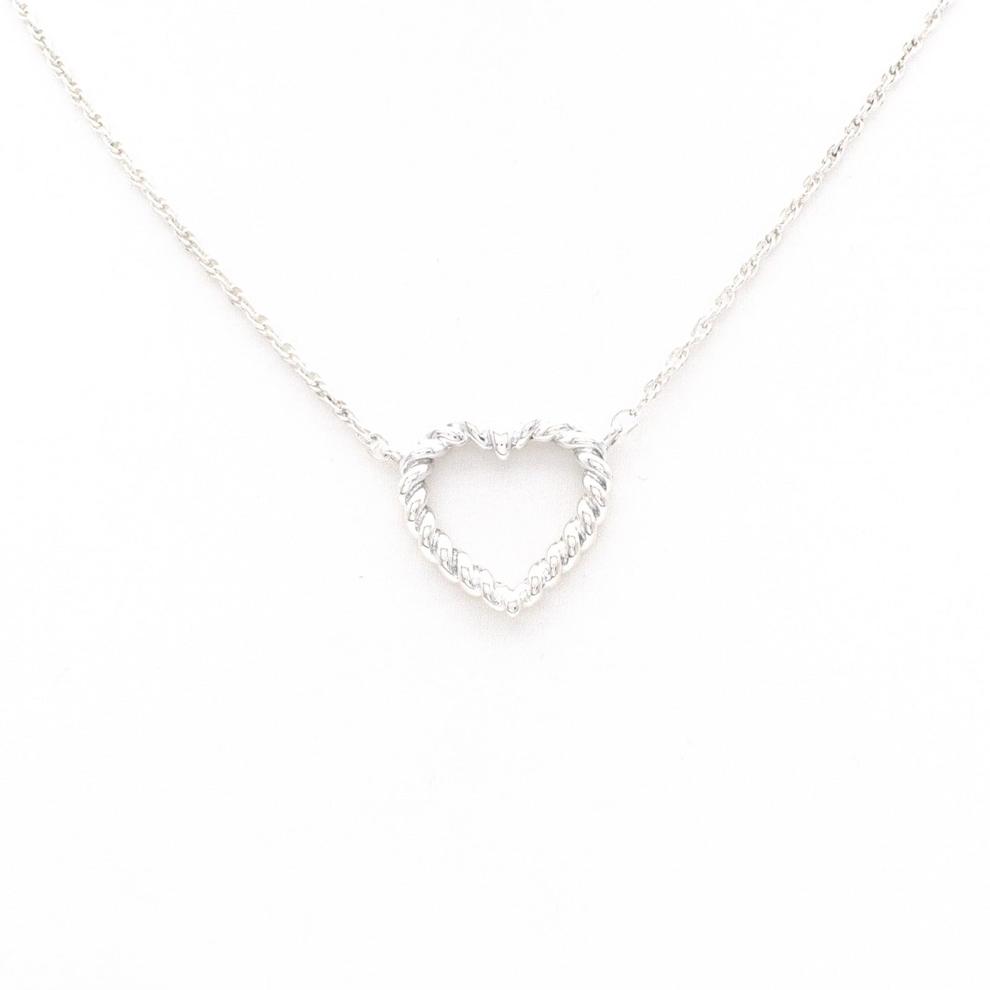 TIFFANY&Co. Tiffany Twist Heart Necklace, 925 sterling silver