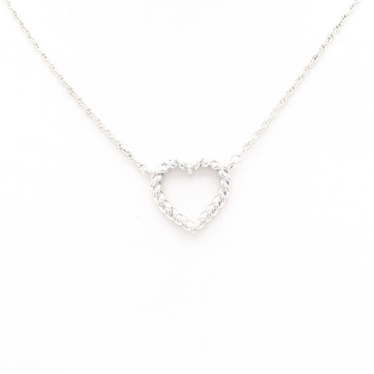TIFFANY&Co. Tiffany Twist Heart Necklace, 925 sterling silver
