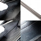 GUCCI Dionysus Shoulder Bag, Leather, Black with Silver Hardware