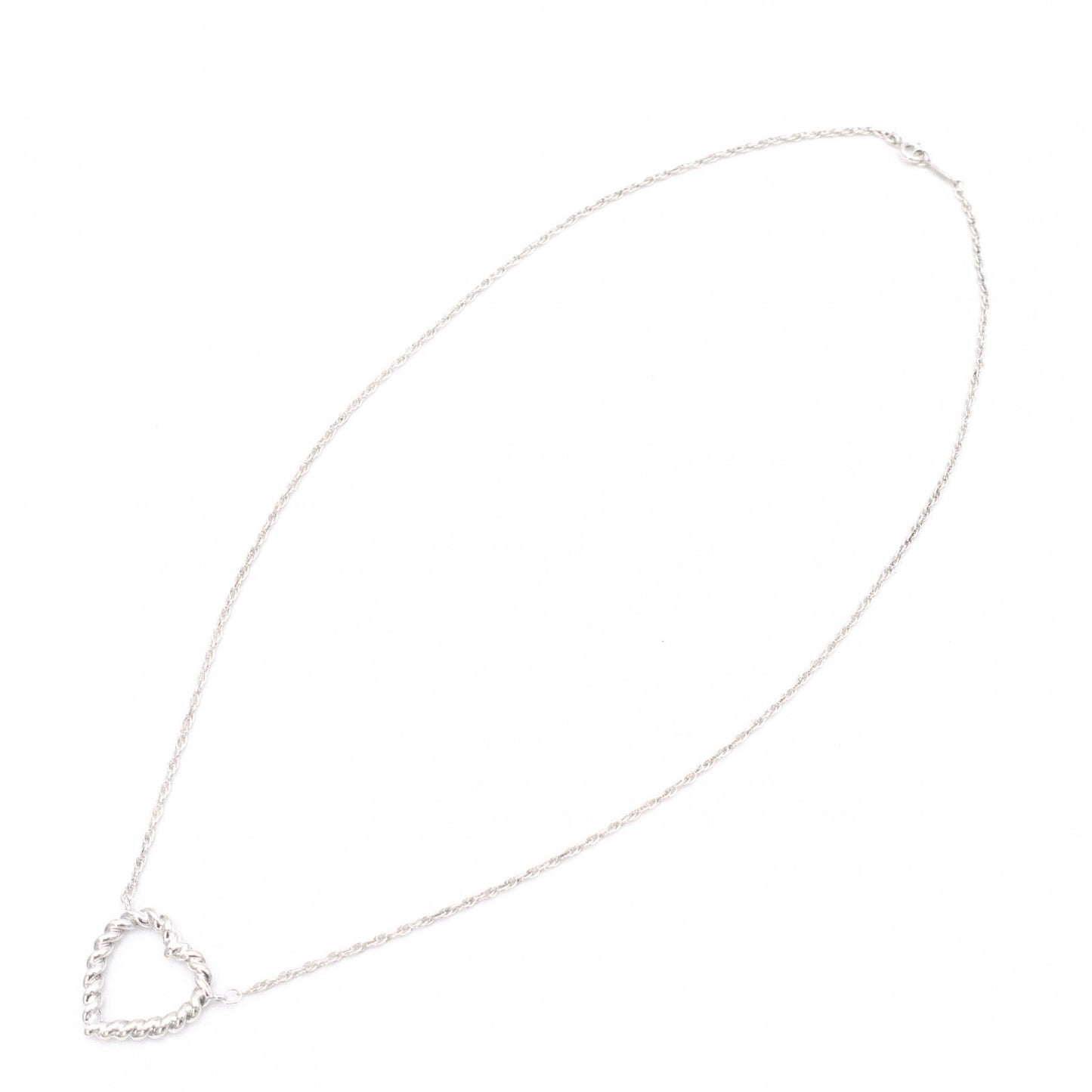 TIFFANY&Co. Tiffany Twist Heart Necklace, 925 sterling silver