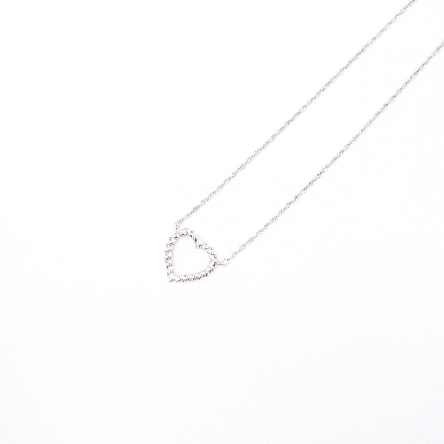 TIFFANY&Co. Tiffany Twist Heart Necklace, 925 sterling silver