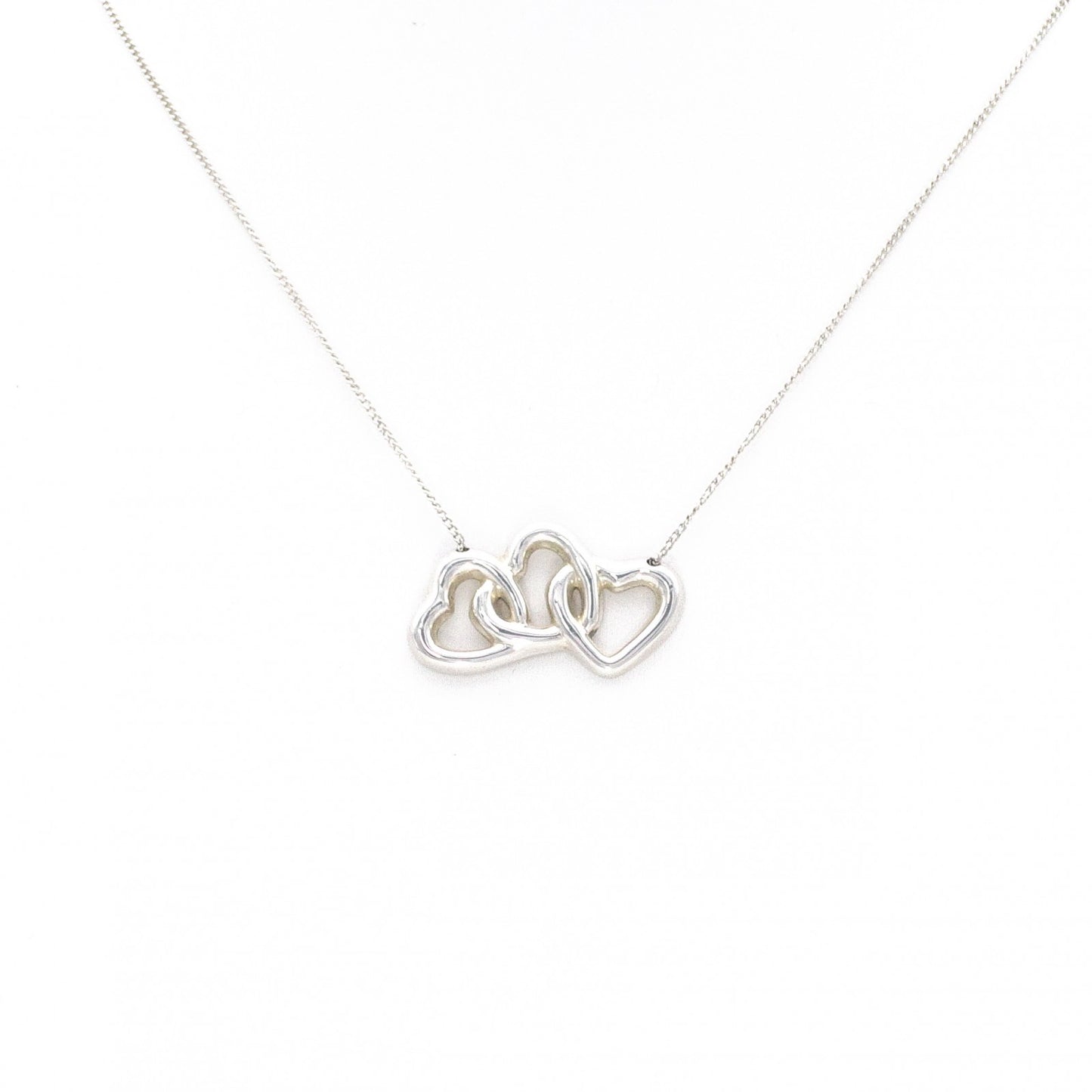 TIFFANY&Co. Tiffany Triple Heart Necklace, 925 sterling silver