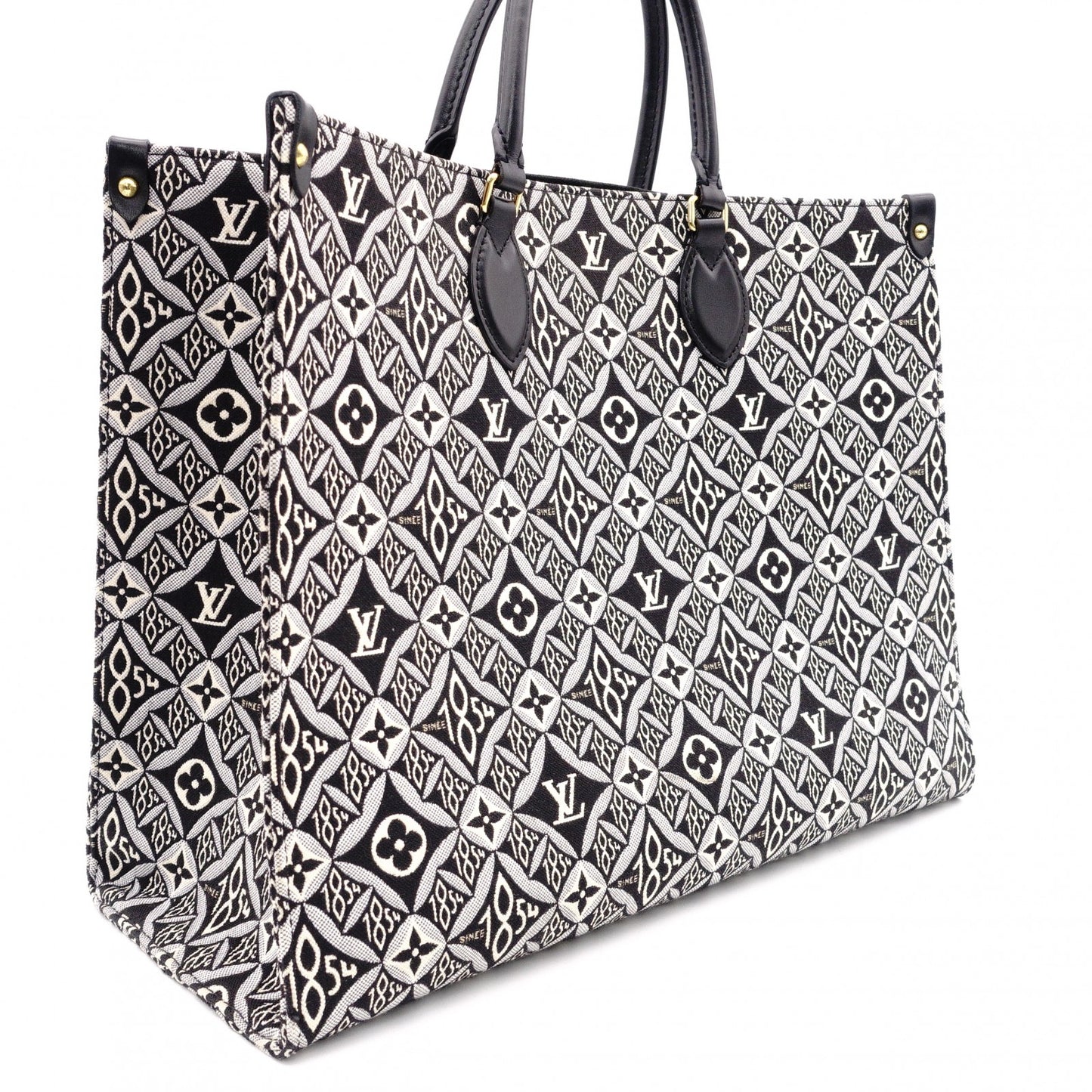 LOUIS VUITTON On the Go GM Monogram Jacquard Since 1854 Tote Bag