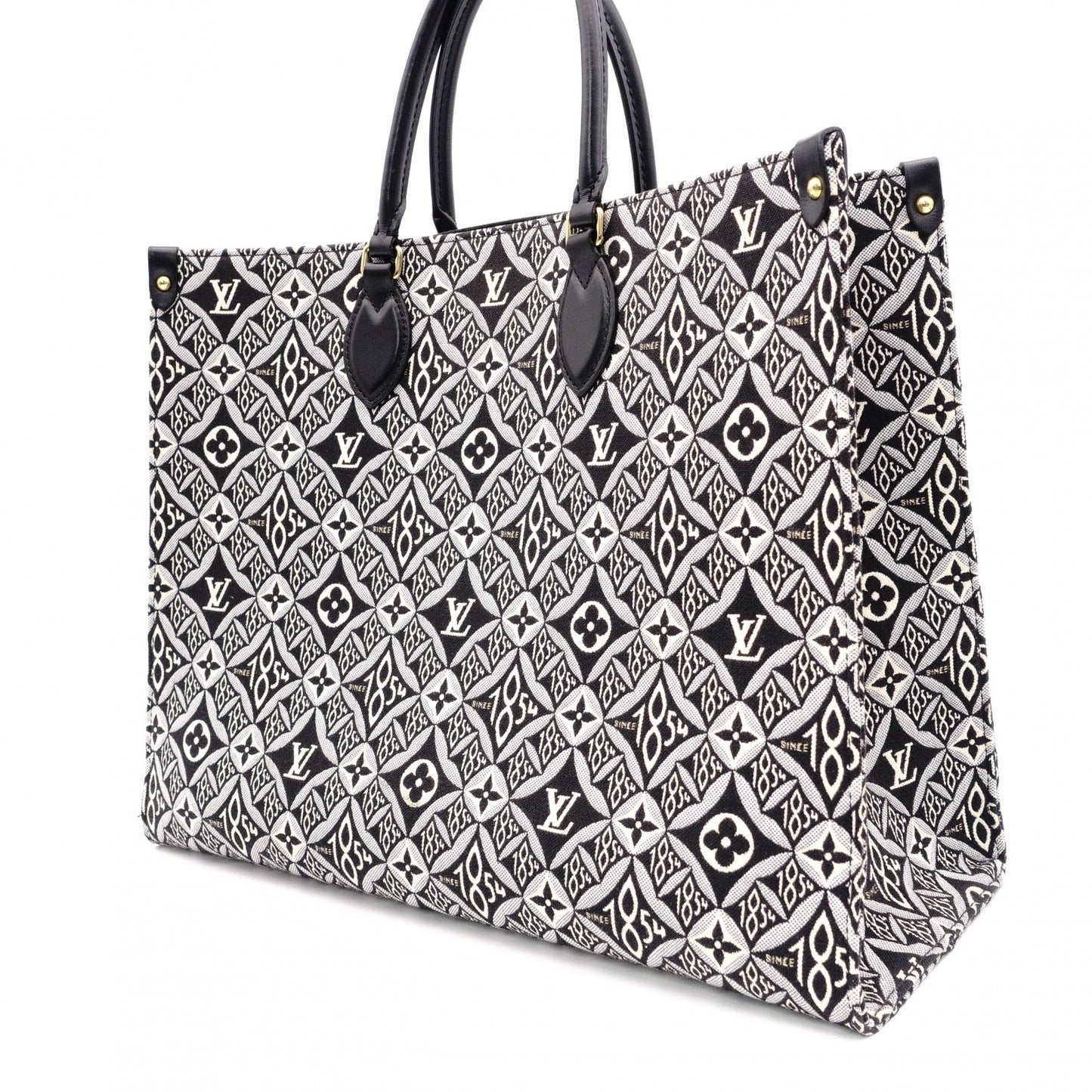 LOUIS VUITTON On the Go GM Monogram Jacquard Since 1854 Tote Bag