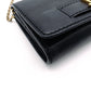 Christian Dior J'ADIOR Wallet Chain, Leather, Black, Crossbody, Gold Hardware