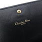 Christian Dior J'ADIOR Wallet Chain, Leather, Black, Crossbody, Gold Hardware