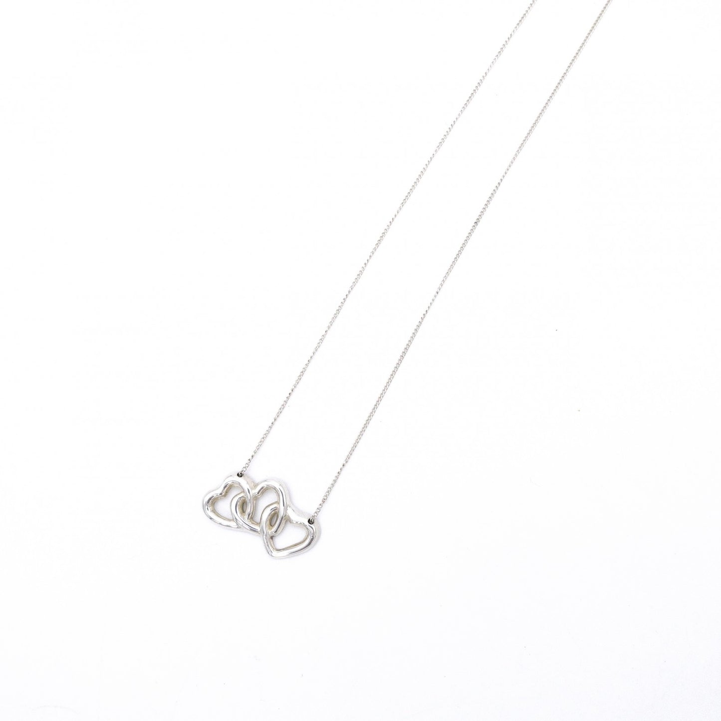 TIFFANY&Co. Tiffany Triple Heart Necklace, 925 sterling silver