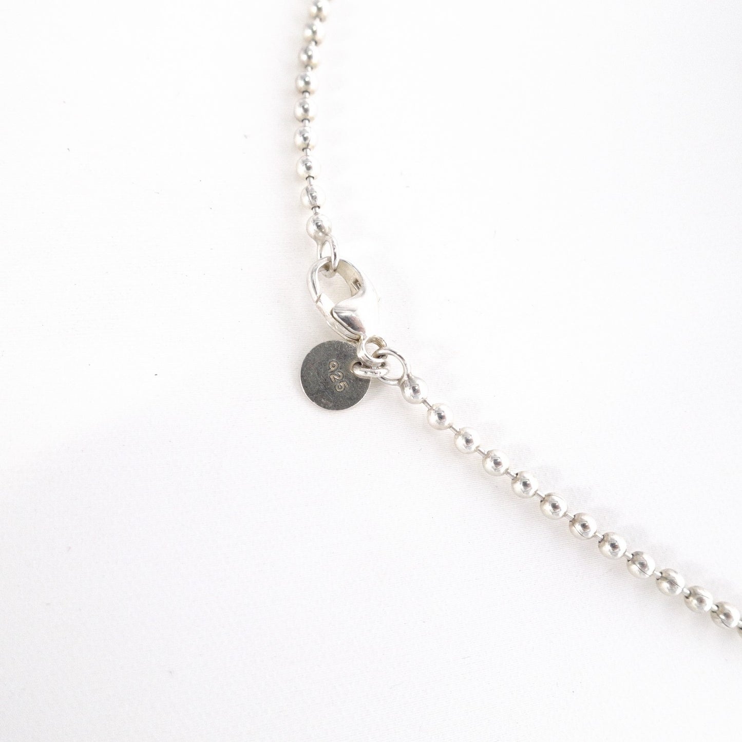 TIFFANY&Co. Tiffany Ball Chain Return to Tiffany Necklace, 925 sterling silver