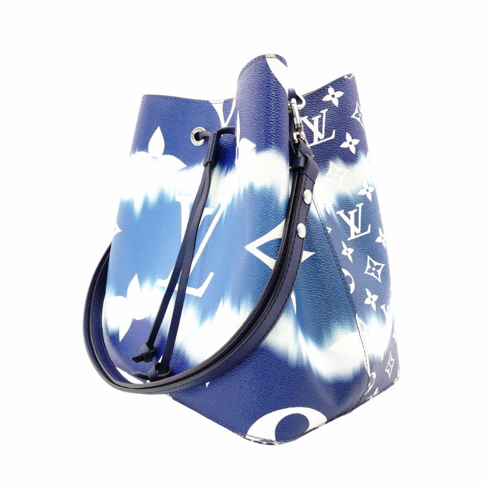 LOUIS VUITTON LV Escal Neo Noé M45126 Shoulder Bag PVC Blue-Tone R801401