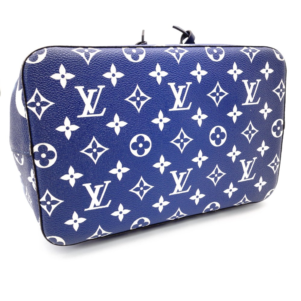 LOUIS VUITTON LV Escal Neo Noé M45126 Shoulder Bag PVC Blue-Tone R801401