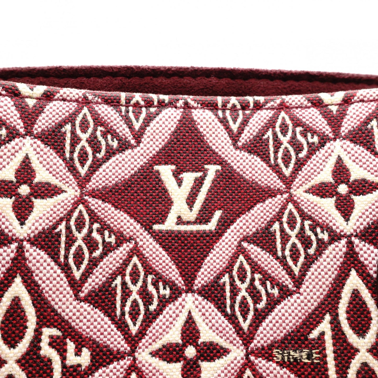 LOUIS VUITTON On the Go GM Monogram Jacquard Since 1854 Tote Bag, Purple, 2-Way