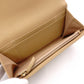 CHANEL Lambskin Matelassé Long Wallet, Leather, Beige, Gold Hardware