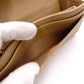 CHANEL Lambskin Matelassé Long Wallet, Leather, Beige, Gold Hardware