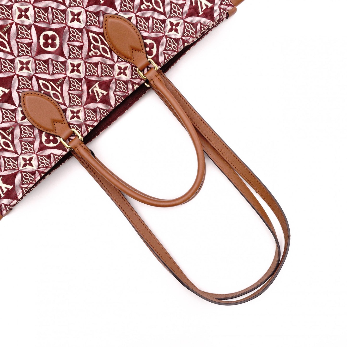 LOUIS VUITTON On the Go GM Monogram Jacquard Since 1854 Tote Bag, Purple, 2-Way