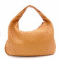 Bottega Veneta Intrecciato Shoulder Bag, Leather, Orange, Hobo