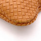 Bottega Veneta Intrecciato Shoulder Bag, Leather, Orange, Hobo