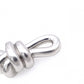 Bottega Veneta Argento Vibrato Charm Metal Silver Keyring Key Charm