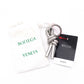 Bottega Veneta Argento Vibrato Charm Metal Silver Keyring Key Charm