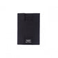 HERMES Rodling Card Case, Leather, Black, Business Card Holder, Black, H Logo, Men's
