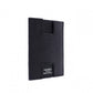 HERMES Rodling Card Case, Leather, Black, Business Card Holder, Black, H Logo, Men's