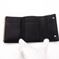 LOEWE Repeat Anagram Tri-fold Wallet, Leather, Brown, Wallet, Logo, Black