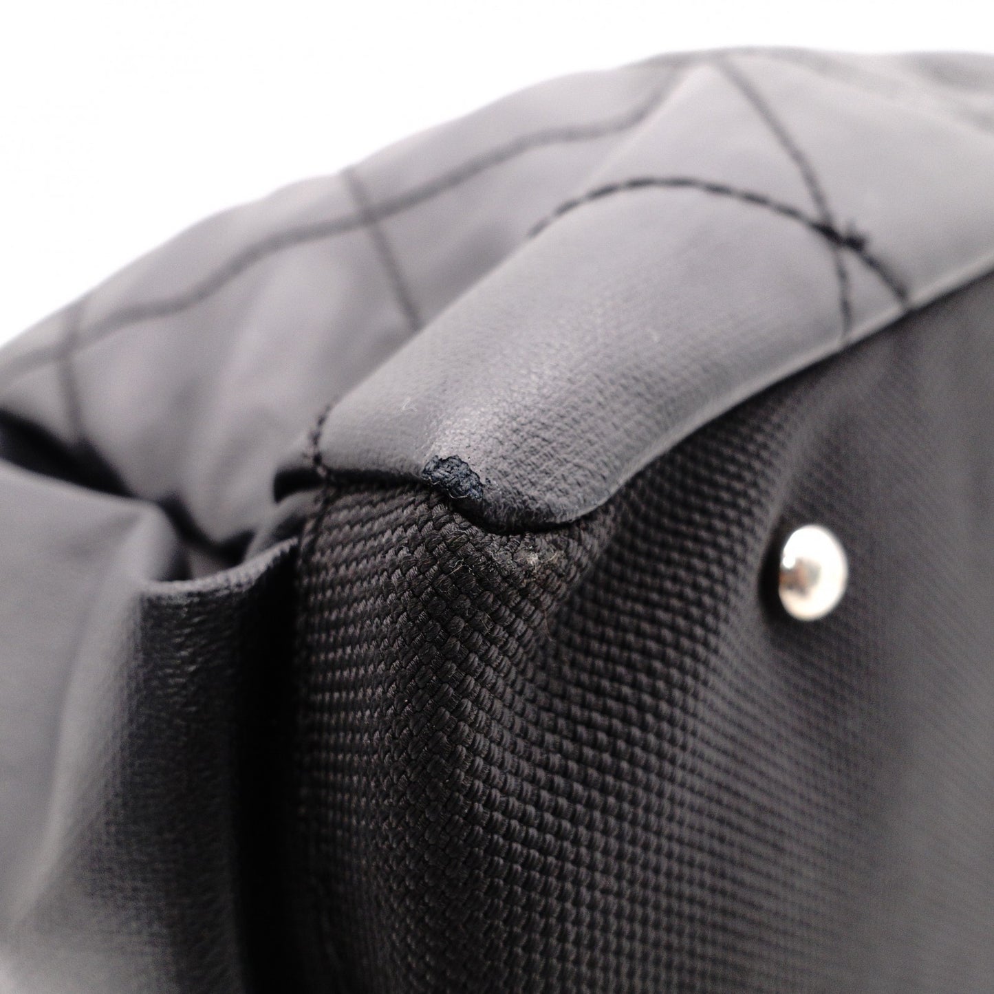 CHANEL Tote Bag GM Paris-Biarritz Handbag, Leather and Canvas, Black