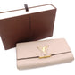 LOUIS VUITTON Portofolio Capucines Long Wallet, Leather, Beige, LV Gold Hardware
