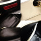 Valentino Garavani Rock Stud 2-Way Handbag Black × White Leather Black 7-7-312