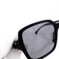 CHANEL Sunglasses, Plastic, Black, with Logo, Comes with Case
