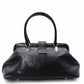 Christian Dior Flightline Shoulder Bag, Leather, Black, Tote, Silver Hardware, CD