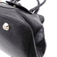 Christian Dior Flightline Shoulder Bag, Leather, Black, Tote, Silver Hardware, CD