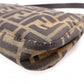 FENDI Mamma Bucket Zucca Shoulder Bag, Canvas, Brown, Logo
