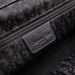 Christian Dior Flightline Shoulder Bag, Leather, Black, Tote, Silver Hardware, CD