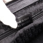 Christian Dior Flightline Shoulder Bag, Leather, Black, Tote, Silver Hardware, CD