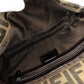 FENDI Mamma Bucket Zucca Shoulder Bag, Canvas, Brown, Logo