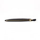 PRADA Fragment Coin Purse, Saffiano Leather, Black with Gold Hardware