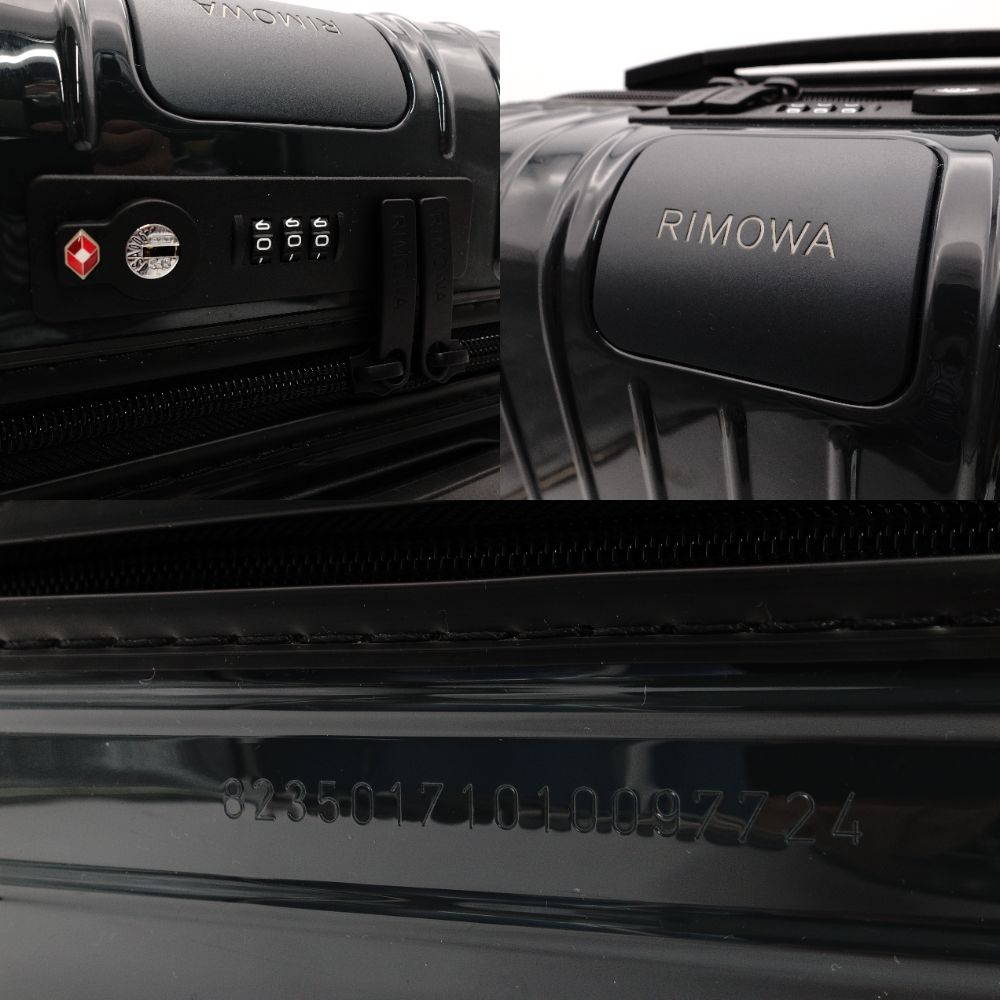 RIMOWA Essential Light 823.50.17.1 Polycarbonate 4-Wheel 28L Gray Cabin Size R801590