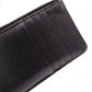 PRADA Fragment Coin Purse, Saffiano Leather, Black with Gold Hardware
