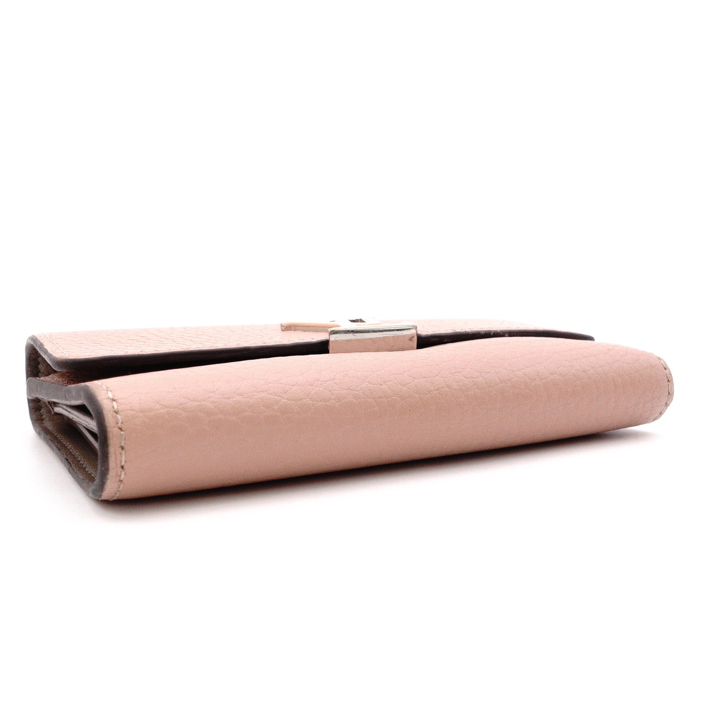 Louis Vuitton Portofolio Capucines Long Wallet, Leather, Pink, Wallet, LV, Silver Hardware