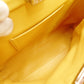 FENDI Micro Peekaboo Handbag Yellow Faux Fur Yellow 2-Way Crossbody R801798